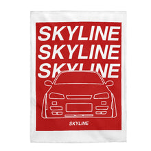 Load image into Gallery viewer, Skyline Plush Blanket
